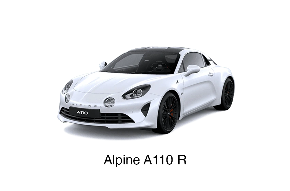The Preferred Experience_Website_Car Model_Alpine_A110R